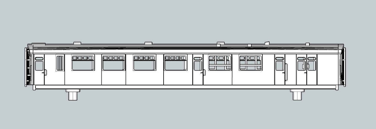 (image for) (N) SR Bulleid BRCW Semi-Open Brake Third - d2125